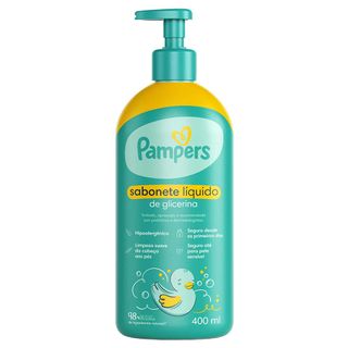 Sabonete Líquido Pampers de Glicerina