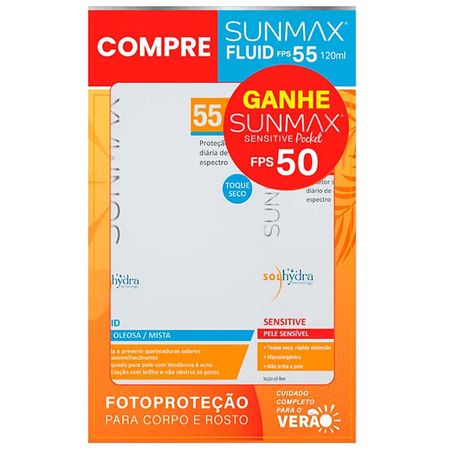 Sunmax-Kit---Protetor-Solar-FPS55-+-Protetor-Solar-Facial-Pocket-FPS50-Kit--1