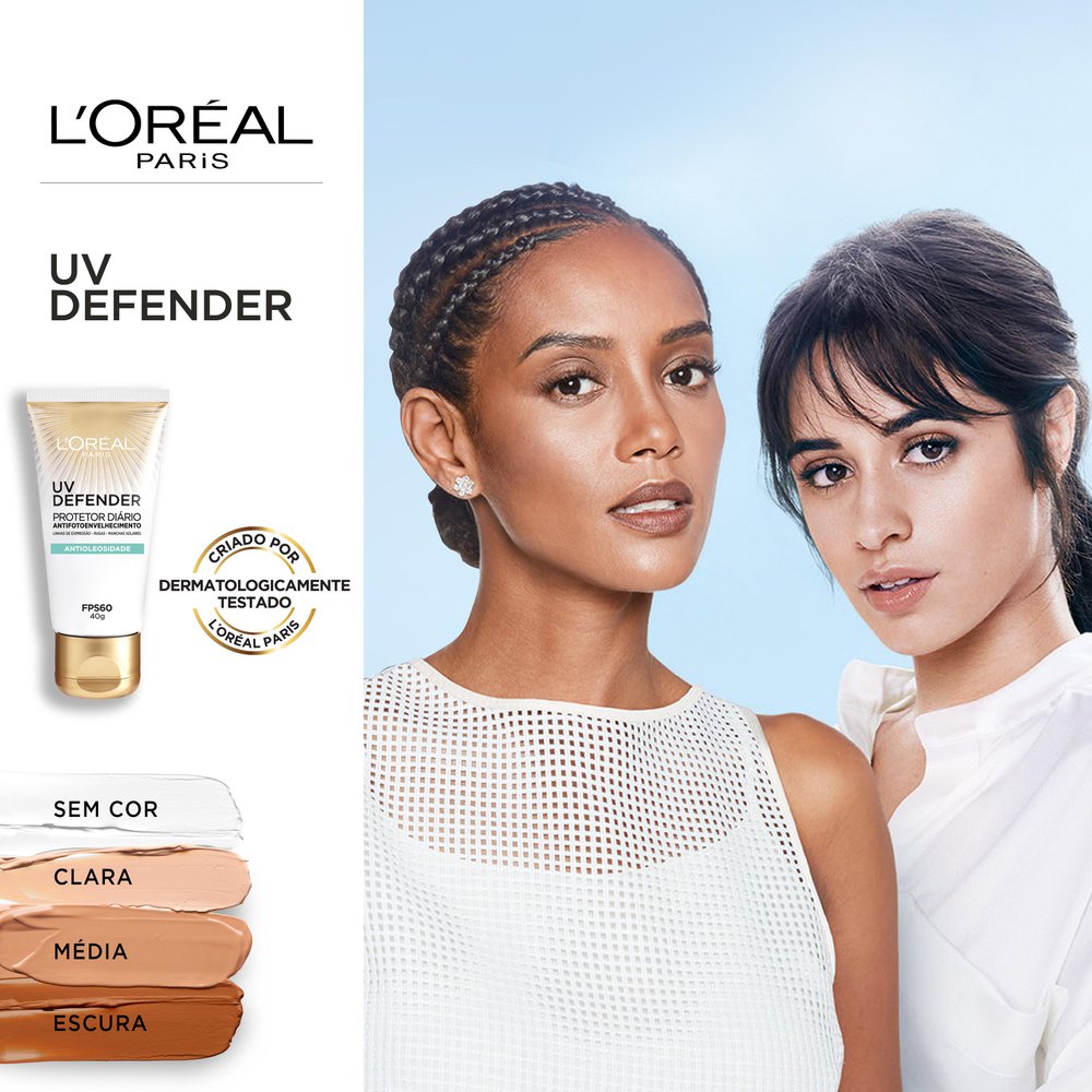 Protetor Solar Facial L'Oréal Paris UV Defender Antioleosidade FPS60