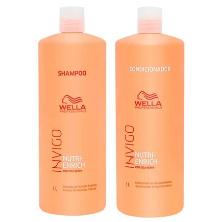 Wella Professionals Invigo Nutri-Enrich Kit - Shampoo + Condicionador Kit Wella Professionals Invigo Nutri-Enrich Kit - Shampoo + Condicionador Kit
