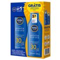 Nívea Sun Protect & Hidrata Kit – Protetor Solar FPS30 200ml + Protetor Solar FPS30 100ml Kit