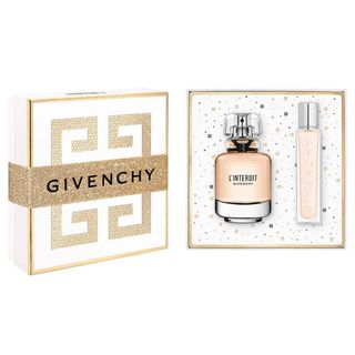 Givenchy L'Interdit Coffret Kit - Perfume Feminino EDP + Travel Spray Menor preço em Givenchy L'Interdit Coffret Kit - Perfume Feminino EDP + Travel Spray
