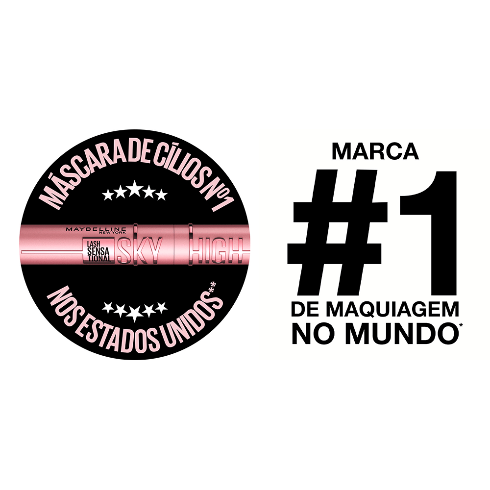 Máscara de Cílios Maybelline NY Lash Sensational Sky High À Prova D'Água