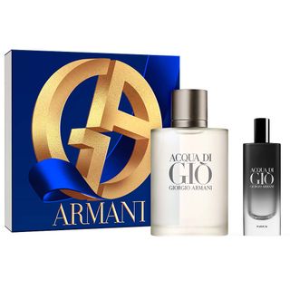 Giorgio Armani Acqua di Gio Coffret Kit - Perfume Masculino EDT + Travel Size Acqua di Gio Parfum Menor preço em Giorgio Armani Acqua di Gio Coffret Kit - Perfume Masculino EDT + Travel Size Acqua di Gio Parfum