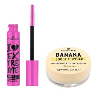 Essence Kit - Máscara de Cílios + Pó Facial