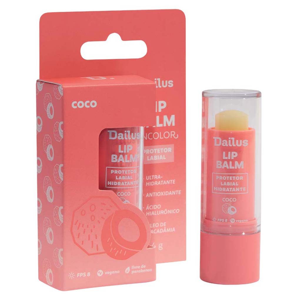 Protetor Labial Dailus Lip Balm FPS8