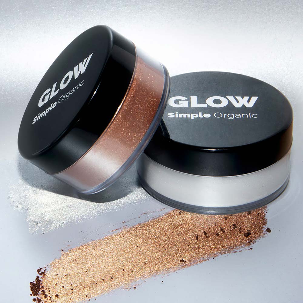 Iluminador em Pó Simple Organic Glow