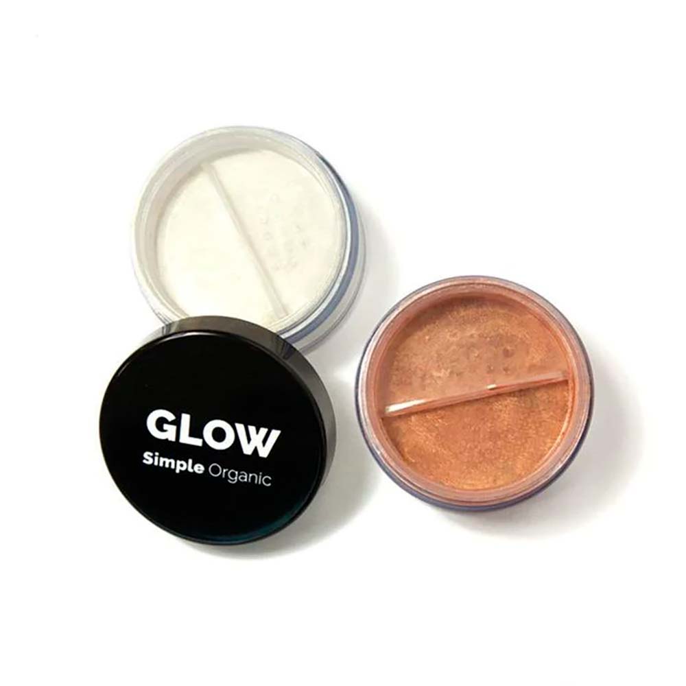 Iluminador em Pó Simple Organic Glow