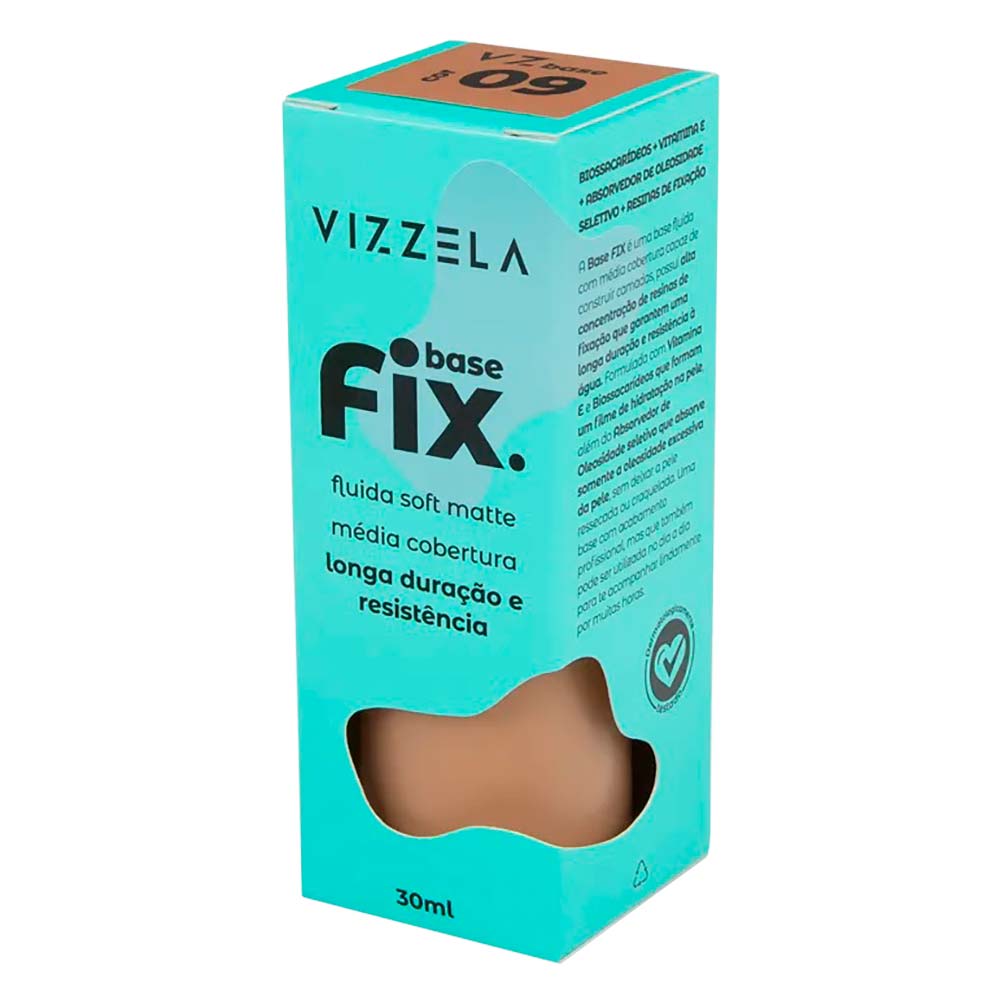 Base Líquida Vizzela - Soft Matte Fix