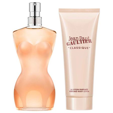 Classique Jean Paul Gaultier Coffret Kit - Perfume Feminino EDT 50ml + Creme...
