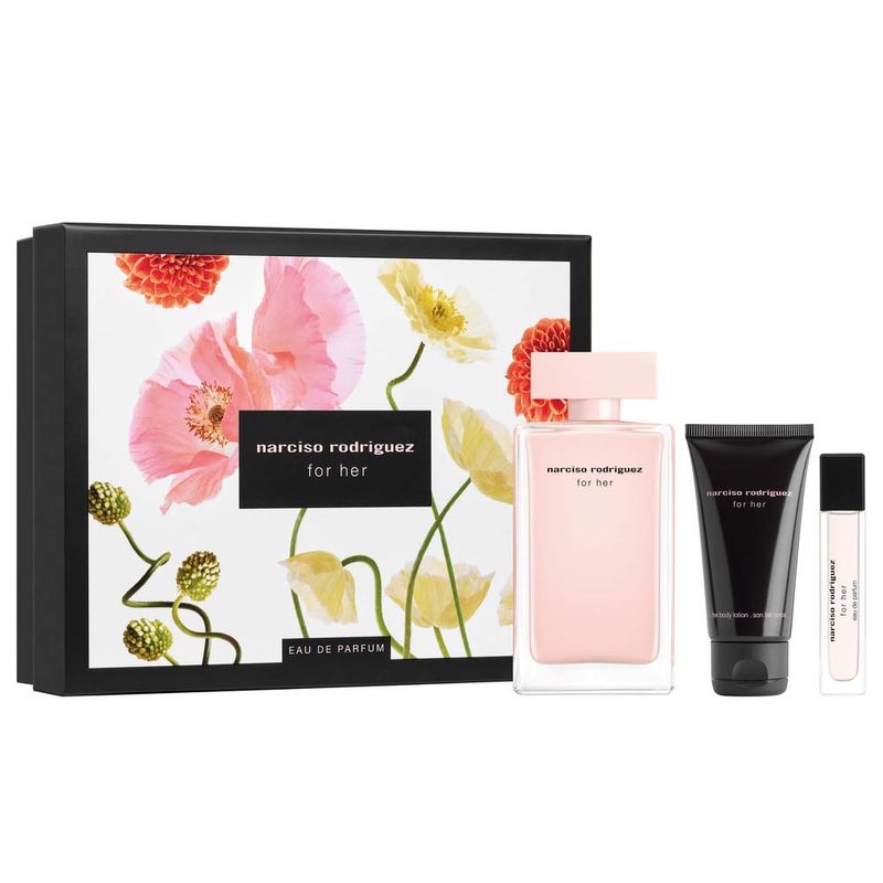 Kit For Her Narciso Rodriguez Perfume Feminino + Loção Corporal +