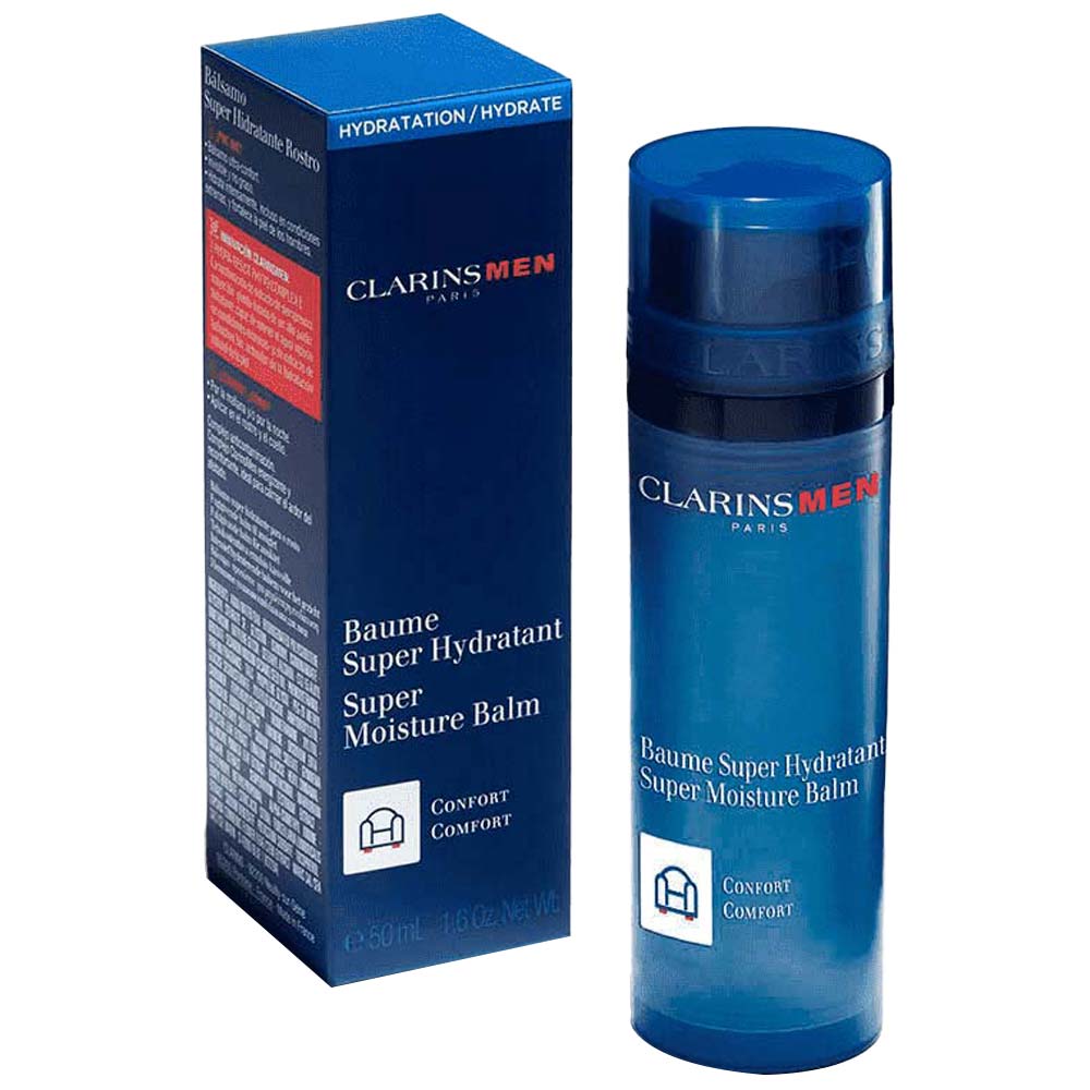 Bálsamo Hidratante Facial Clarins Men - Super Moisture