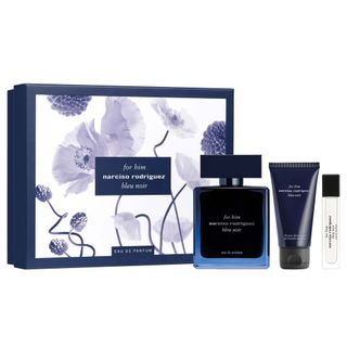 Coffret Bleu Noir For Him Narciso Rodriguez Kit - Perfume Masculino Edp + Gel De Banho + Mini Kit
