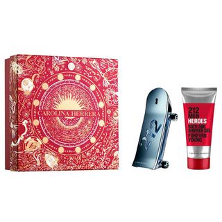 Carolina Herrera Kit 212 Men Heroes Perfume Eau de Toilette Gel de Banho Menor preço em Carolina Herrera Kit 212 Men Heroes Perfume Eau de Toilette Gel de Banho
