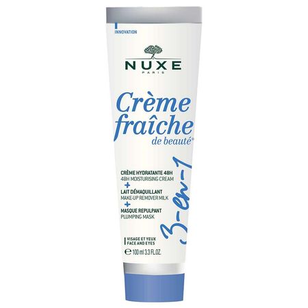 Creme-Facial-Multifuncional-Nuxe-Paris---Crème-Fraîche-de-Beauté-3-in-1-100ml--1