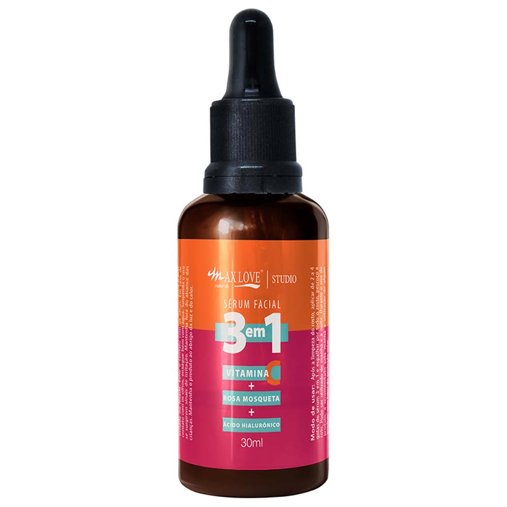 Sérum Facial Max Love - 3 em 1