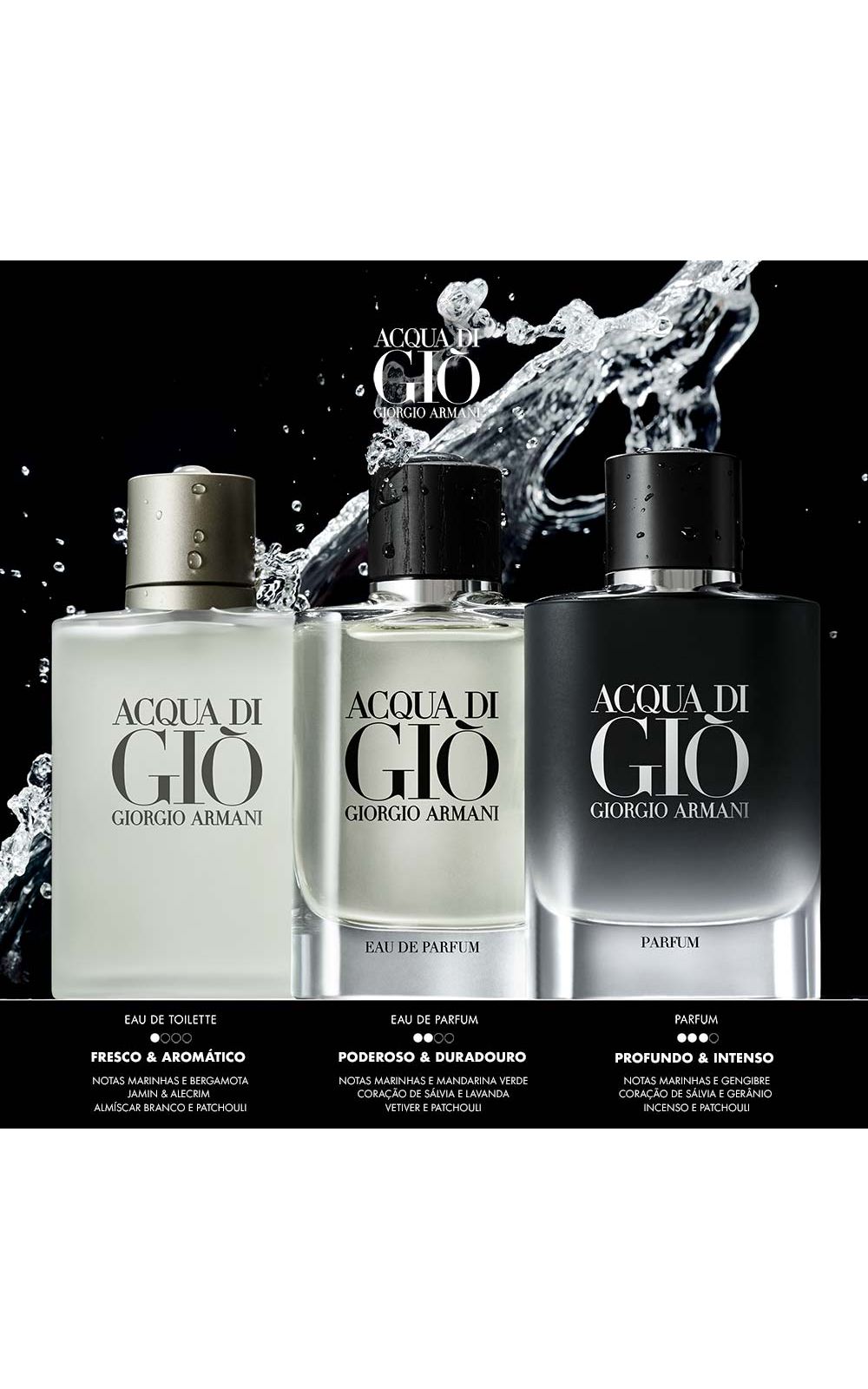 Foto 6 - Acqua Di Giò Homme Giorgio Armani - Perfume Masculino - Eau de Toilette - 100ml