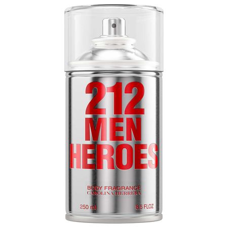 Carolina Herrera 212 Men Heroes Perfume Masculino Body Spray - 250ml