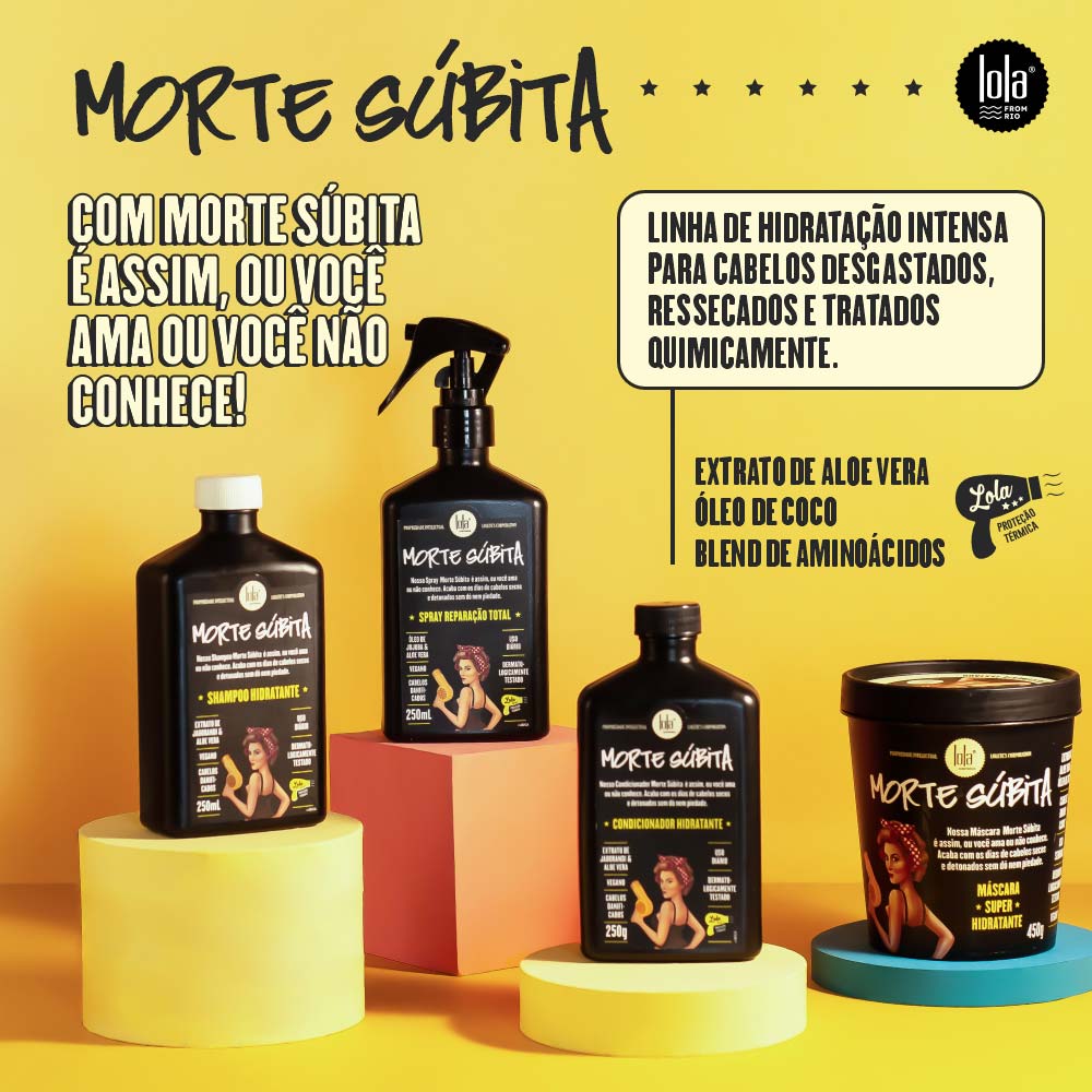 Lola Cosmetics Morte Súbita Kit - Shampoo + Condicionador