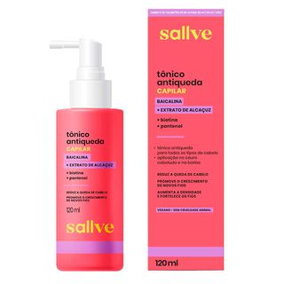 Tônico Capilar Sallve Antiqueda 120ml