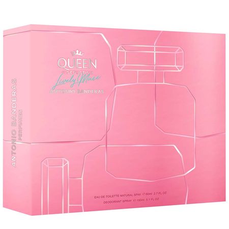 Banderas Kit Queen of Seduction Lively Muse Eau de Toilette 24h Desodorante...