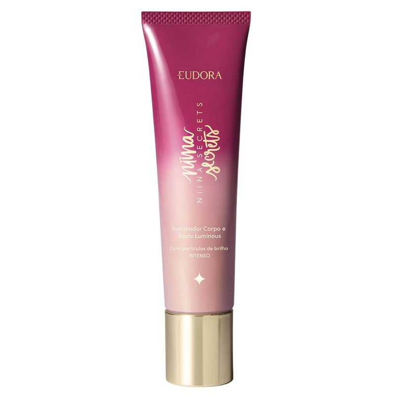 Iluminador para Corpo e Rosto Niina Secrets by Eudora Luminous - 60ml