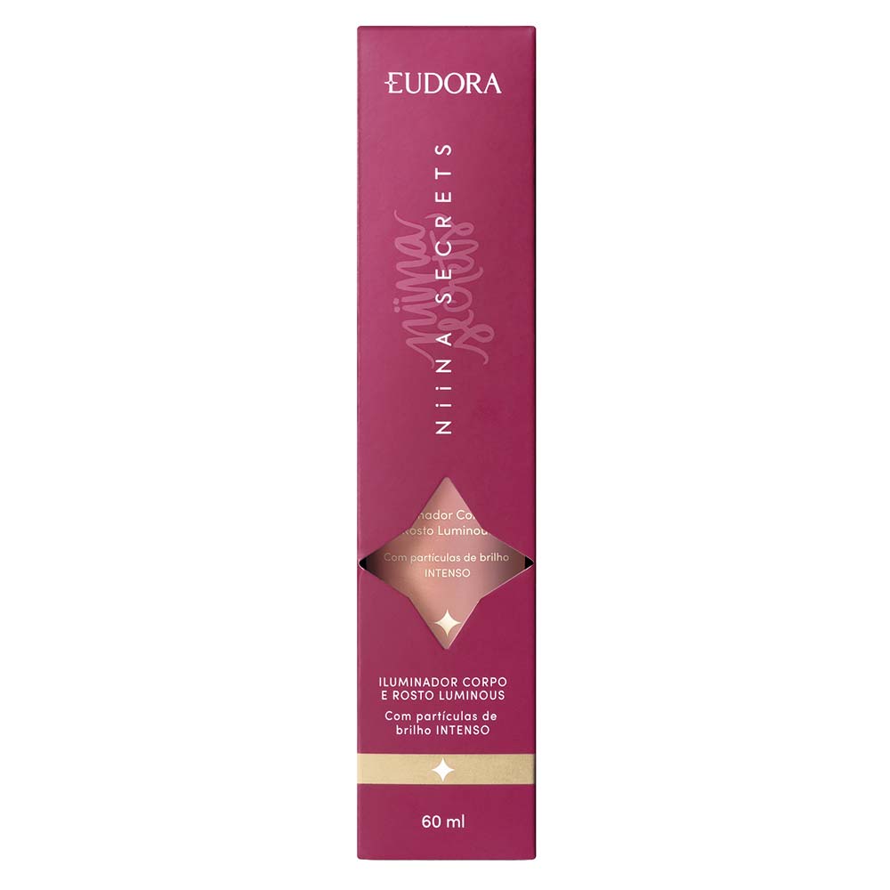 Iluminador para Corpo e Rosto Niina Secrets by Eudora Luminous
