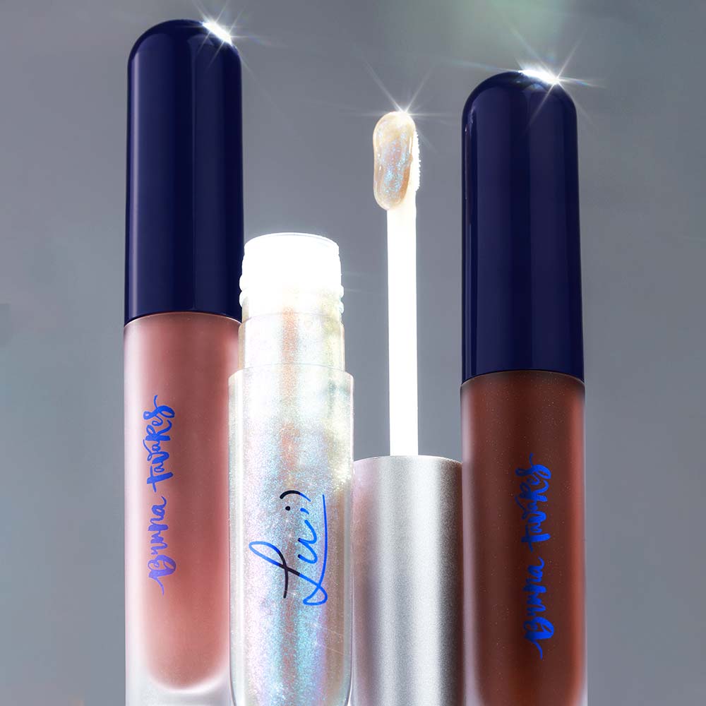 Gloss Labial Bruna Tavares BT + Lu - Pixels com efeito espelhado