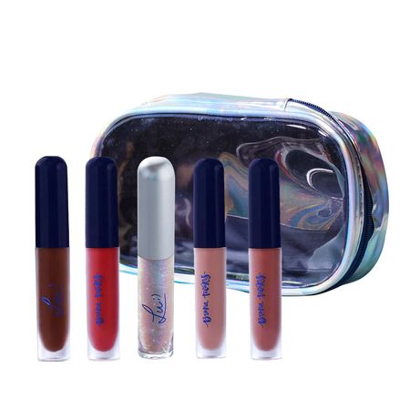 Bruna-Tavares-BT-+-Lu-Kit-com-4-Batons-Líquidos-e-1-Gloss-Labial-+-Frasqueira-Kit--1