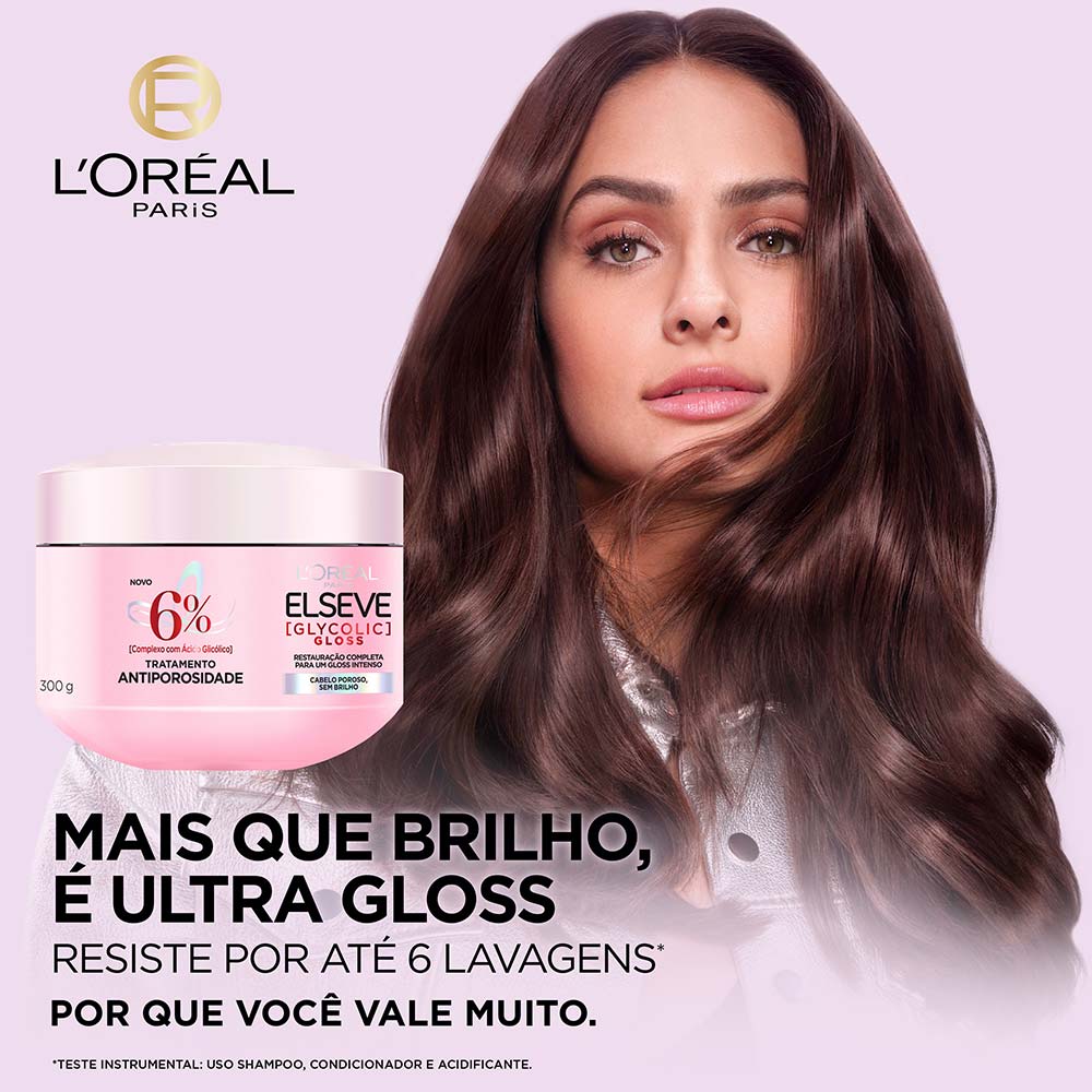 Creme de Tratamento Antiporosidade Elseve Glycolic Gloss