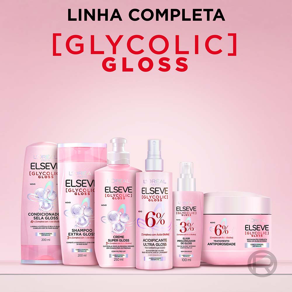 Sérum Prolongador de Gloss Elixir Elseve Glycolic Gloss