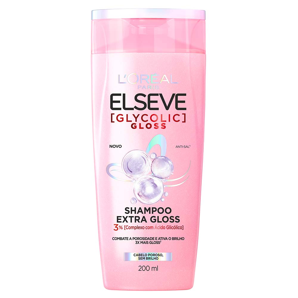 Shampoo Extra Gloss Elseve Glycolic Gloss