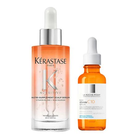 Kérastase-e-La-Roche-Posay-Kit---Sérum-para-Couro-Cabeludo-+-Sérum-Facial-Anti-Idade-Kit--1