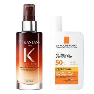 Kérastase e La Roche-Posay Kit – Sérum para Cabelos Secos + Protetor Solar Facial FPS60