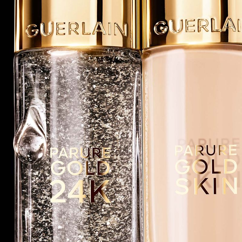 GUERLAIN PARURE GOLD 24Kプライマー2本セット Primer Facial Guerlain Parure Gold 24K Radiance Booster - Época