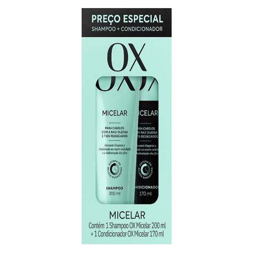 Kit OX Micelar Shampoo + Condicionador - Época Cosméticos