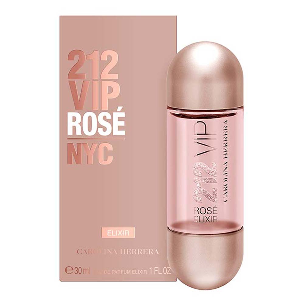 212 VIP Rosé Elixir Carolina Herrera Perfume Feminino EDP