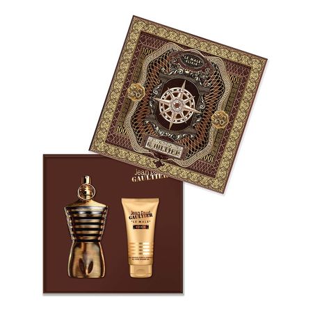 Jean-Paul-Gaultier-Le-Male-Elixir-Coffret---Perfume-Masculino-Parfum-+-All-Over-Gel-de-Banho-Kit--3