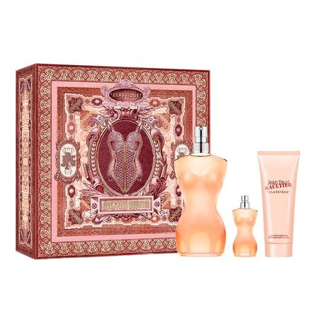 Jean-Paul-Gaultier-Classique-Coffret---Perfume-Feminino-EDT-+-Creme-corporal-+-Mini-Classique-Kit--1