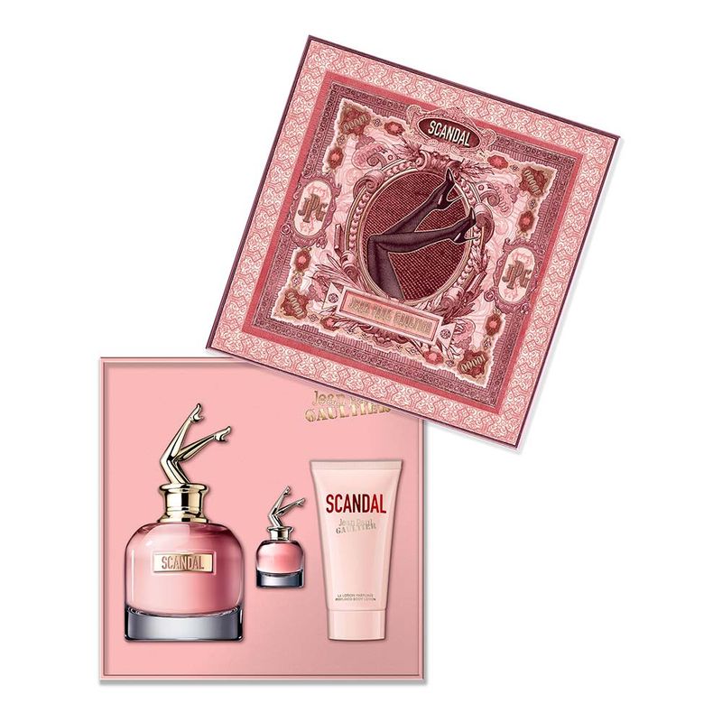 Jean Paul Gaultier Scandal Coffret - Perfume Feminino EDP + Creme
