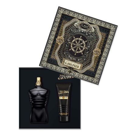 Jean-Paul-Gaultier-Le-Male-Coffret---Perfume-Masculino-EDP-Intense-+-Gel-de-Banho-Kit--3