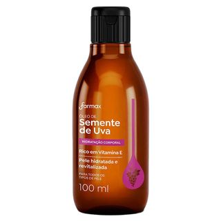 Óleo Corporal Farmax Semente de Uva