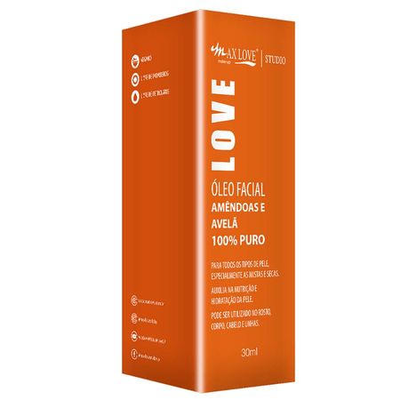 Óleo-Facial-Max-Love-Amêndoas-E-Avelã-100%-Puro-30ml--2