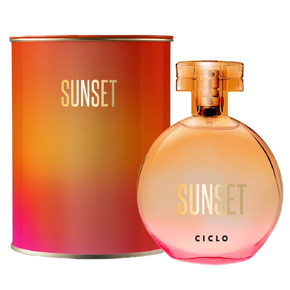 Ciclo Cosméticos Sunset Deo Colônia
