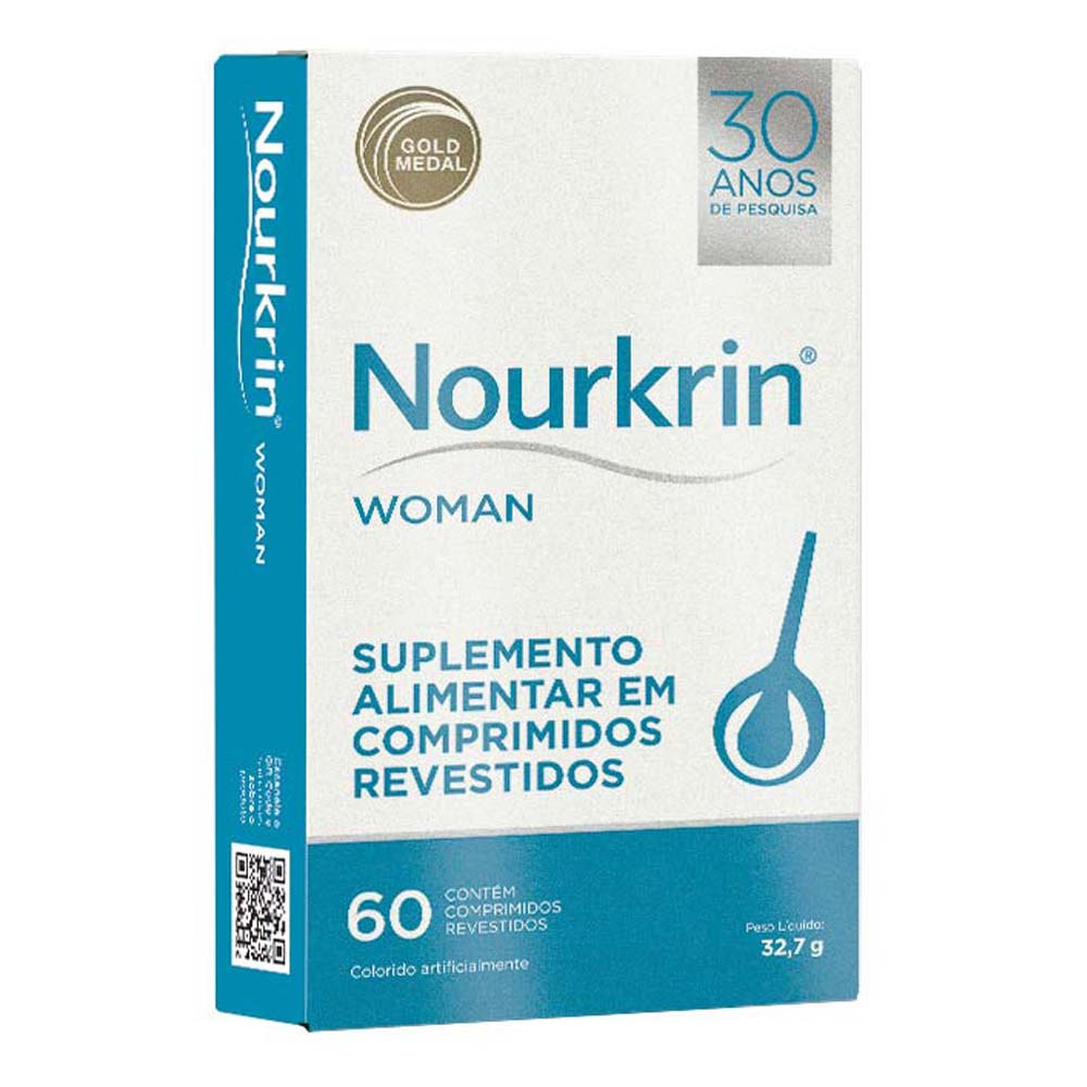 Suplemento Alimentar para Cabelos Theraskin Nourkrin Mulher