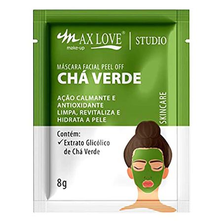 Máscara-Facial-Peel-Off-Max-Love-Sache-Chá-Verde-1Un--1