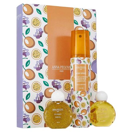 Anna-Pegova-Kit-Corporal-de-Maracujá---Body-Spray-+-Óleo-+-Esfoliante-Kit--1