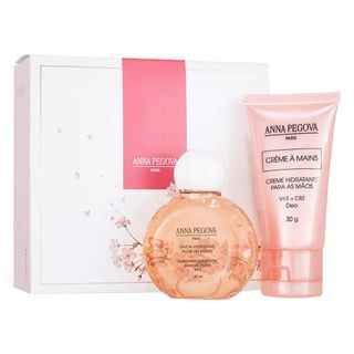 Anna Pegova Flor de Cerejeira para as Mãos Kit - Creme Hidratante + Sabonete Líquido