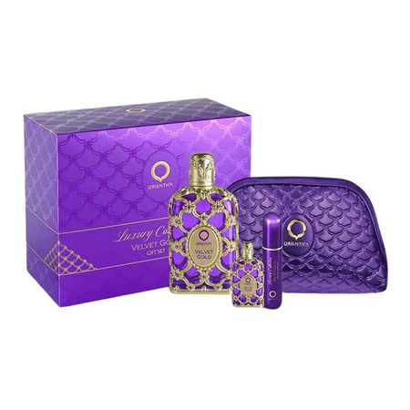 Velvet-Gold-Orientica-Coffret---Perfume-Feminino-EDP-+-Travel-Size-+-Aromatizador-+-Nécessaire-Kit--1