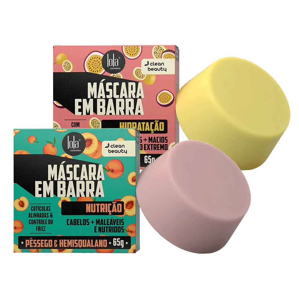 Lola Cosmetics Kit com 2 Máscaras em Barra